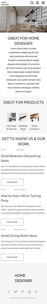 家具设计企业网站模板